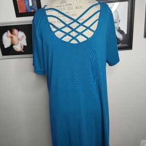 Lattice front Tunic